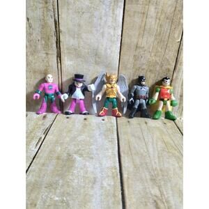 IMAGINEXT DC Comics Legion Of Doom Justice League Batman Robin Hawk Penguin Lex